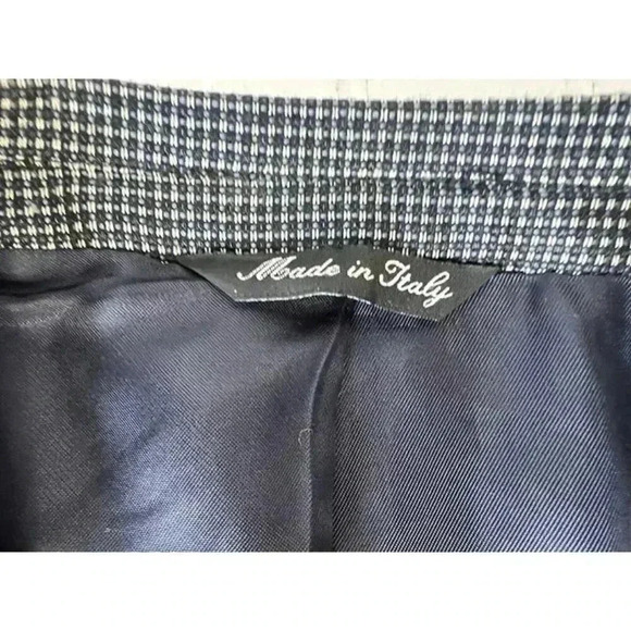 Adolfo Italy E. Thomas Silk Wool Sport Suit Jacket Blazer Men 44R - Picture 2 of 6